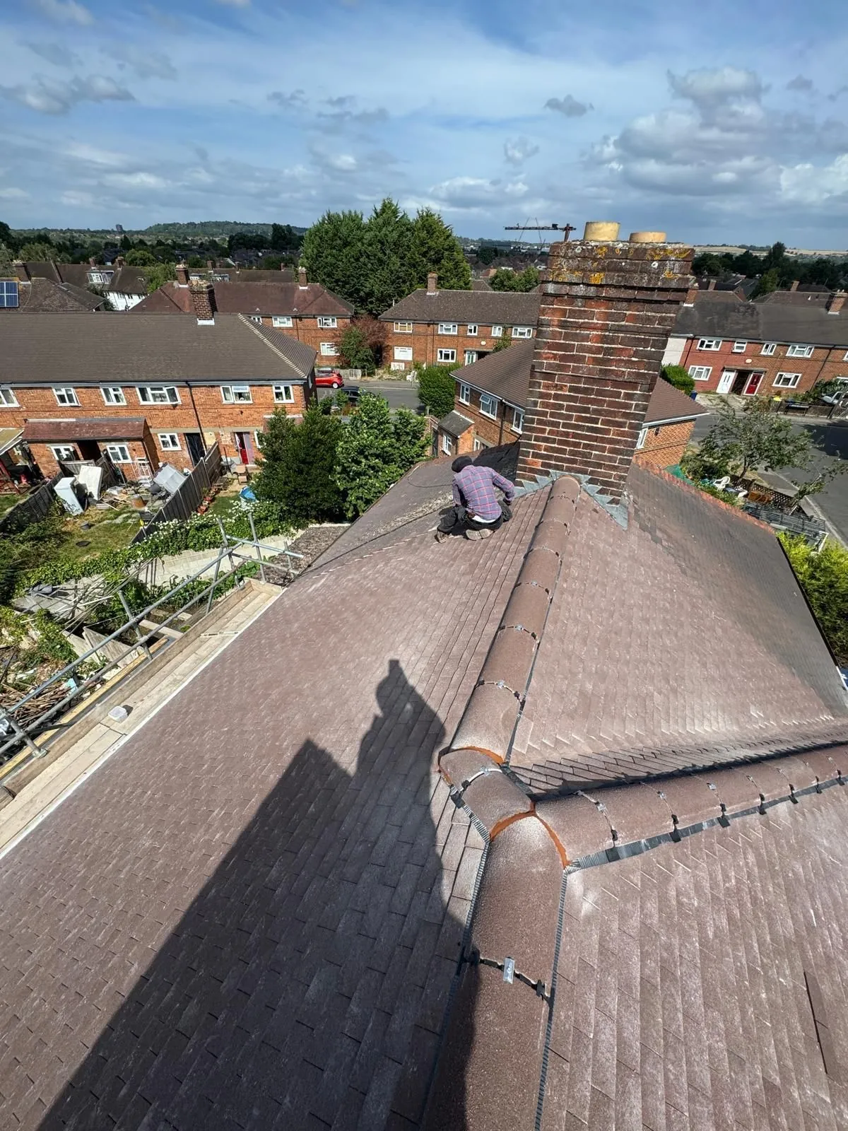 Roof of a Harrogate property showing common weak points