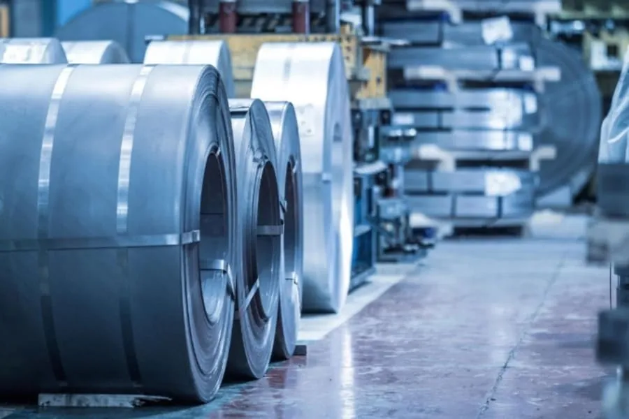 Rolls of lead sheet in different code thicknesses
